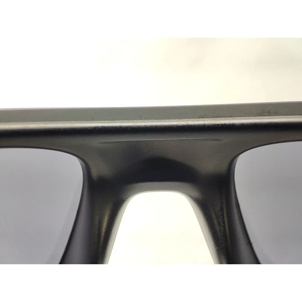 Oakley Gascan OO9014-03-473 Matte Black Grey Sunglasses USA Made Mens Wrap